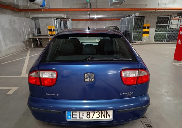 Seat Leon cena 6900 przebieg: 182400, rok produkcji 2003 z Łódź małe 67